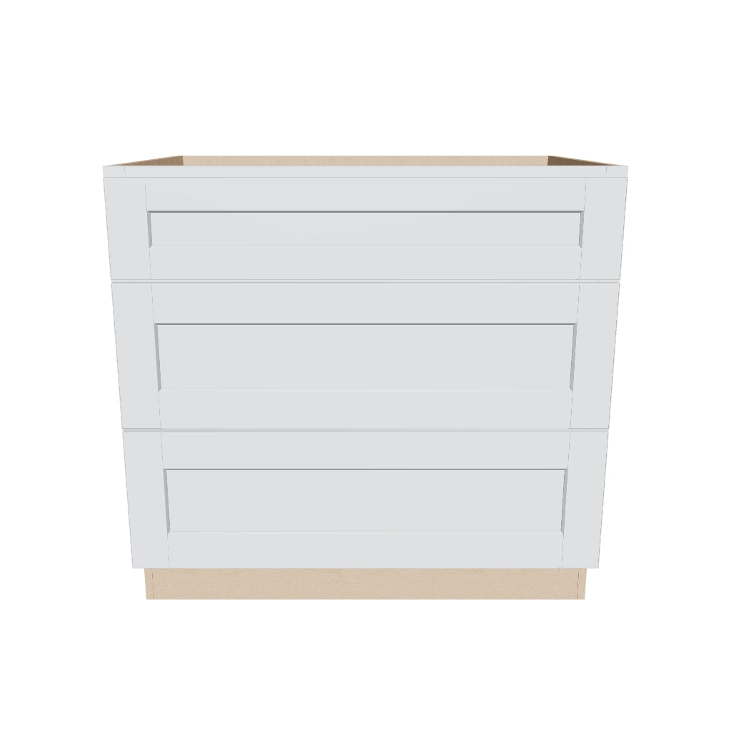 3 Drawers   36" W