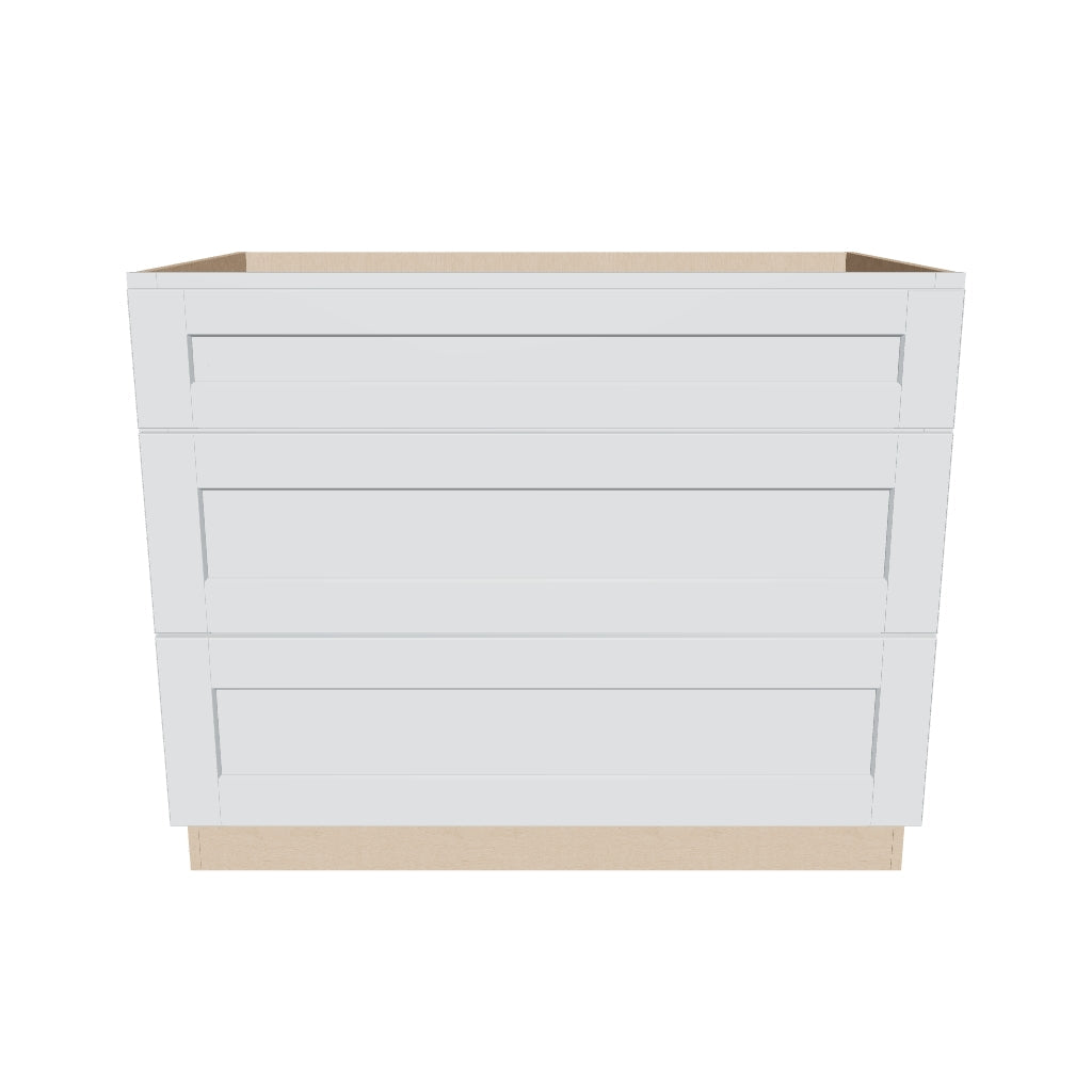 3 Drawers   42" W