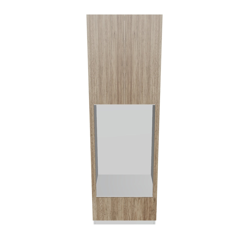 Modernform Cabinet Walnut 30" W X 96" H X 24" D Tall Double Oven Cabinet