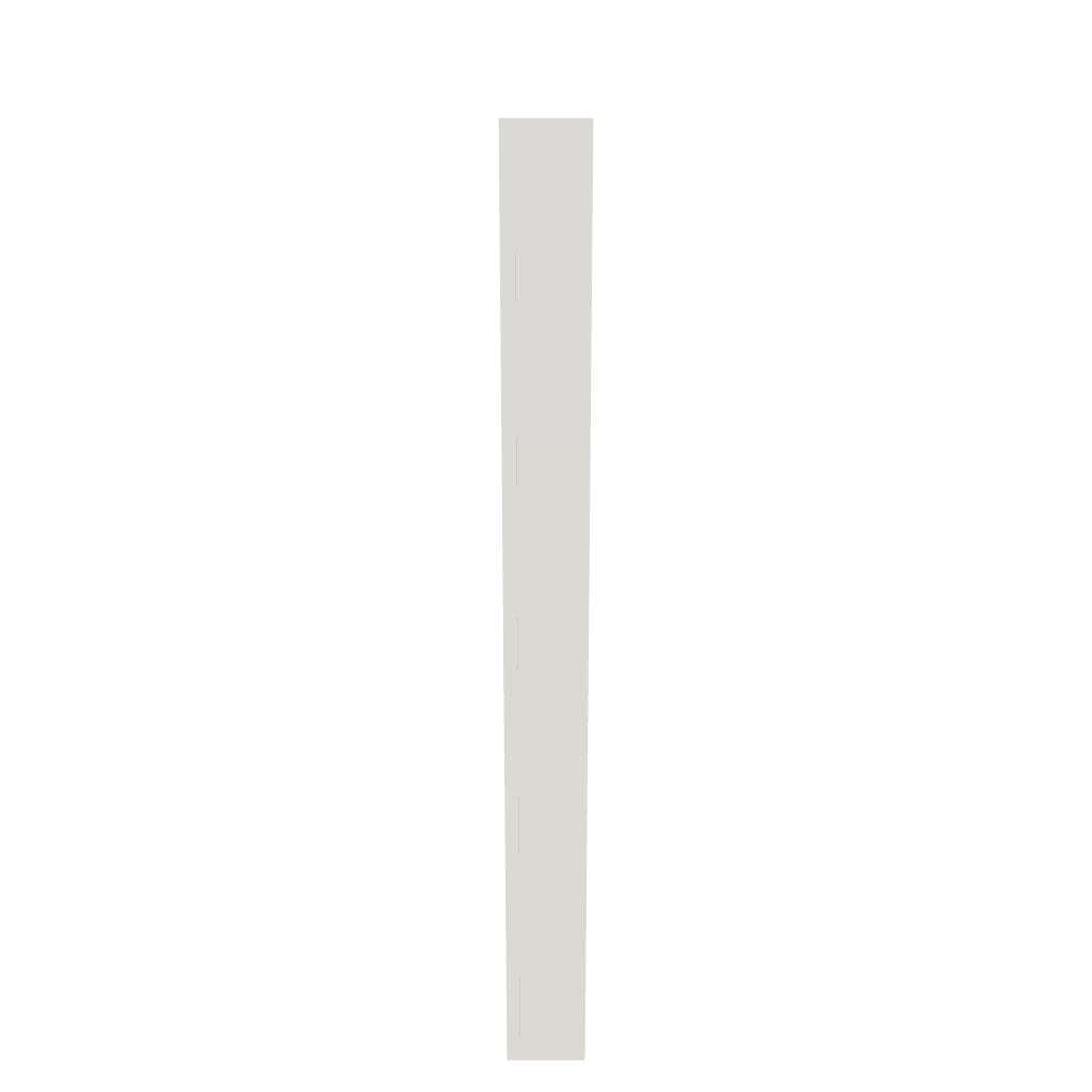 2" H X 24" D Base Dishwasher End Panel