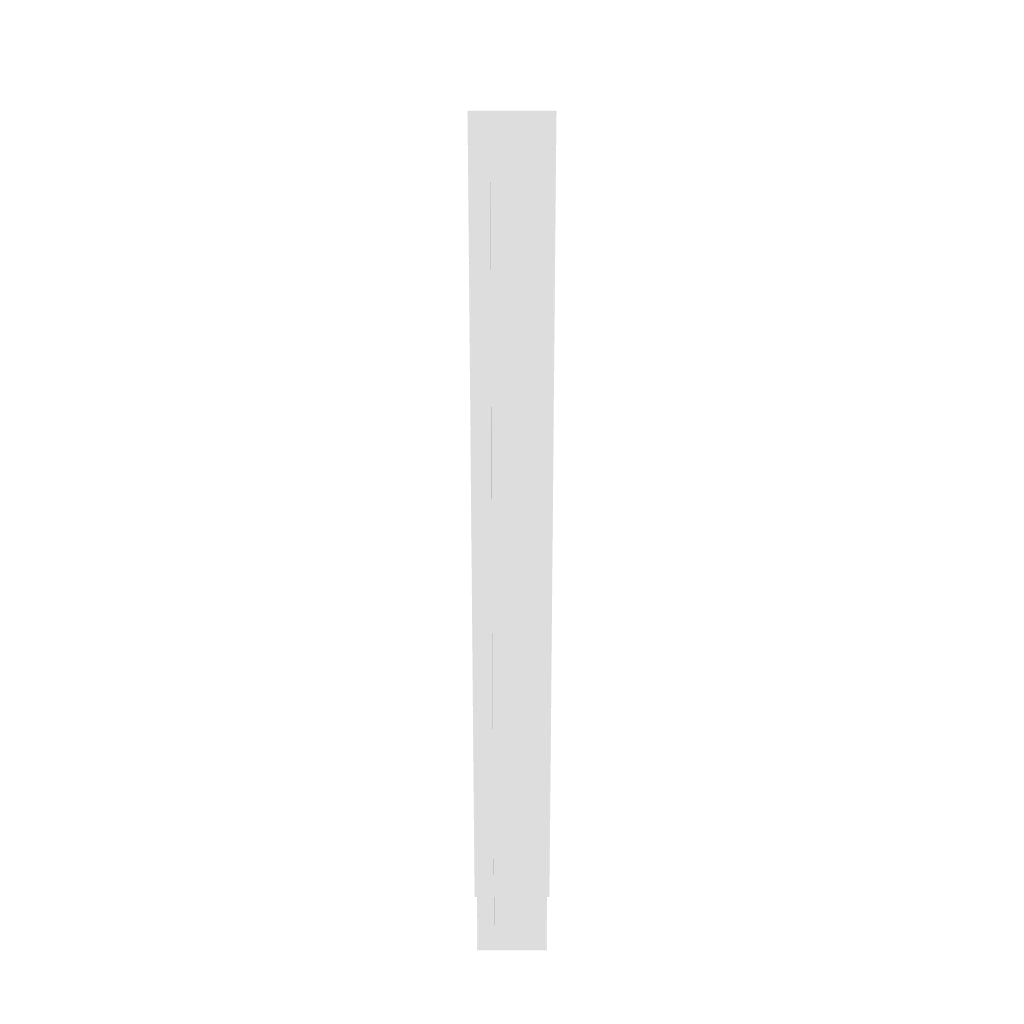 2" H X 24" D Base Dishwasher End Panel