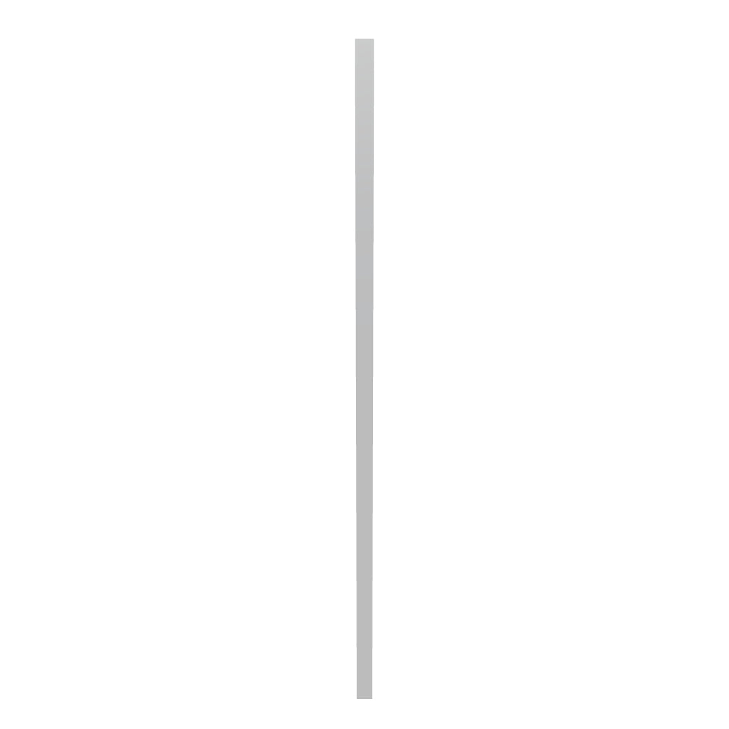 4" D Wall End Panel