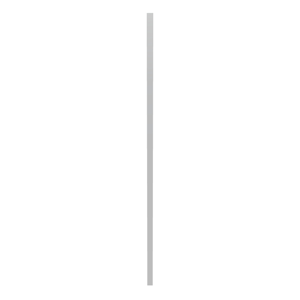 4" D Wall End Panel