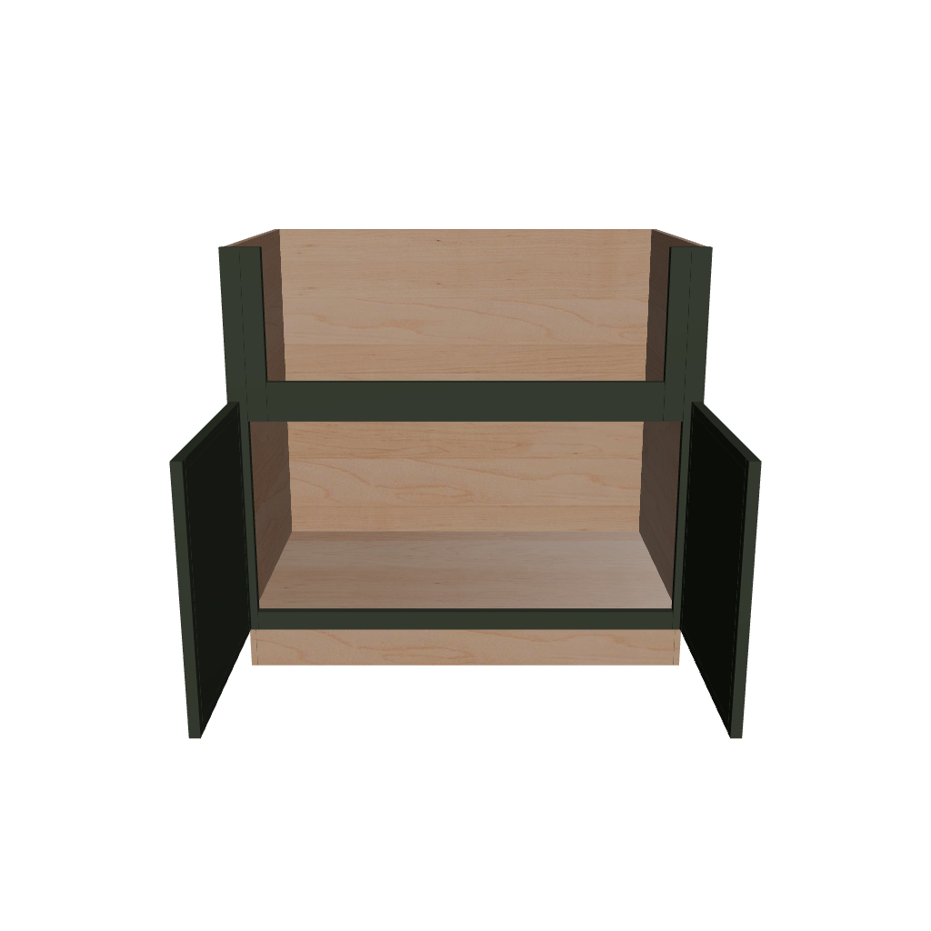 2" H X 24" D Farm Sink Base Cabinet