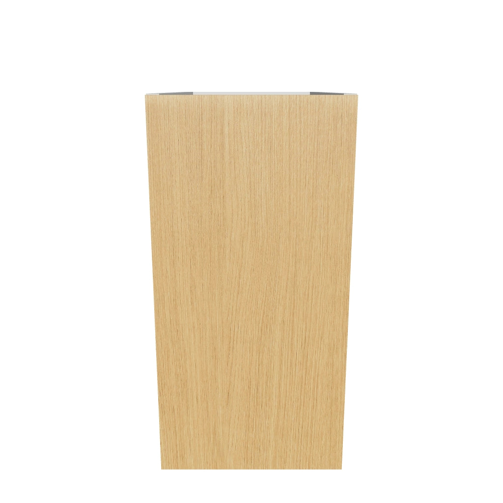 Modernform Cabinet Natural Oak 12" W X 24" H X 21" D Vanity Floating Full Height Single Door Cabinet