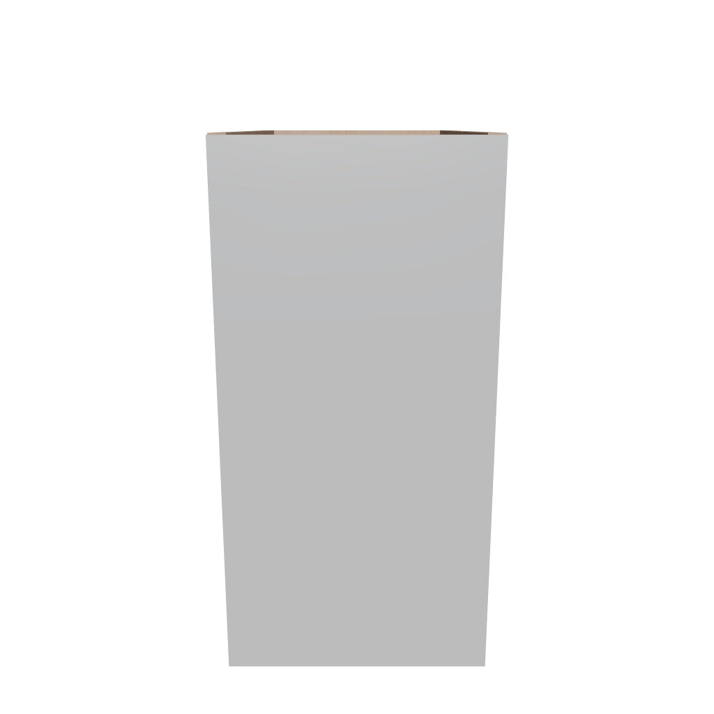 Modernform Cabinet Matte White 12" W X 24" H X 21" D Vanity Floating Full Height Single Door Cabinet