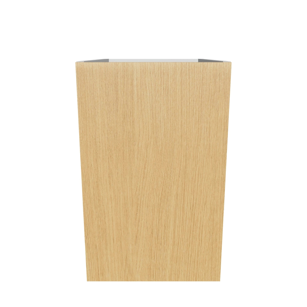 Modernform Cabinet Natural Oak 15" W X 24" H X 21" D Vanity Floating Full Height Single Door Cabinet