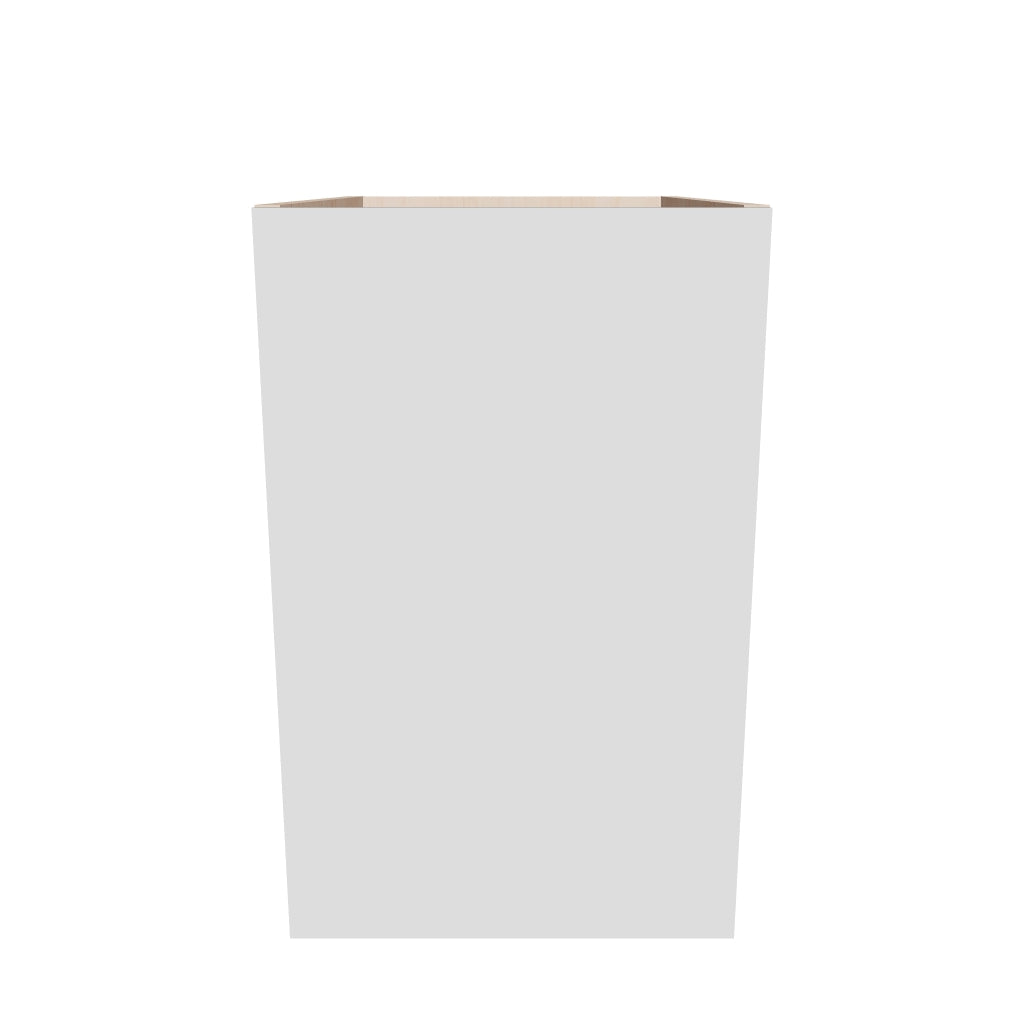 Modernform Cabinet Gloss White 15" W X 24" H X 21" D Vanity Floating Full Height Single Door Cabinet