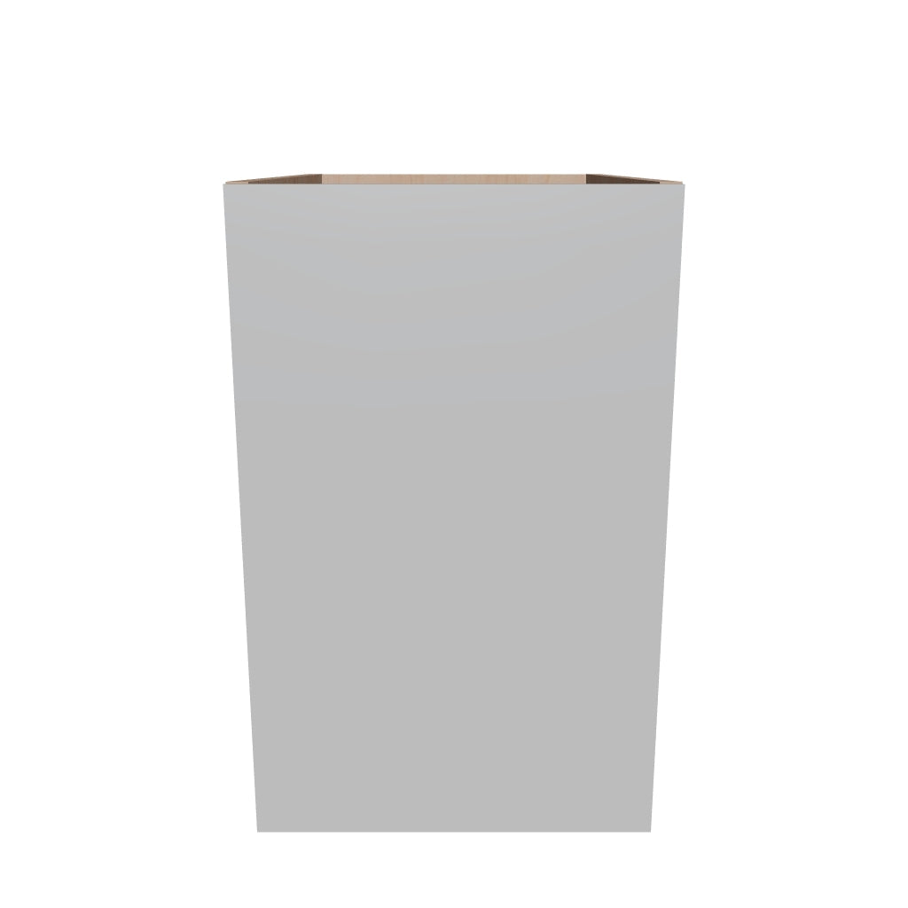 Modernform Cabinet Matte White 15" W X 24" H X 21" D Vanity Floating Full Height Single Door Cabinet