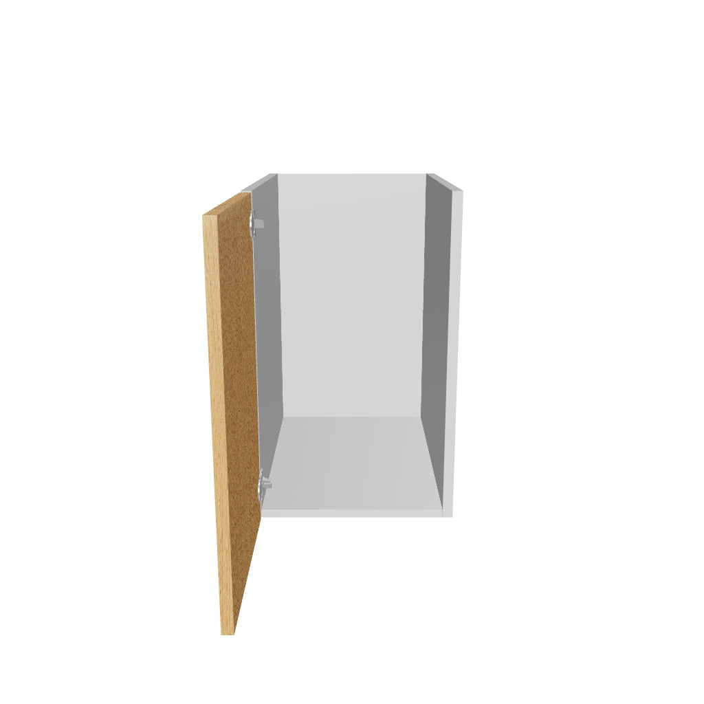 Modernform Cabinet Natural Oak 15" W X 24" H X 21" D Vanity Floating Full Height Single Door Cabinet