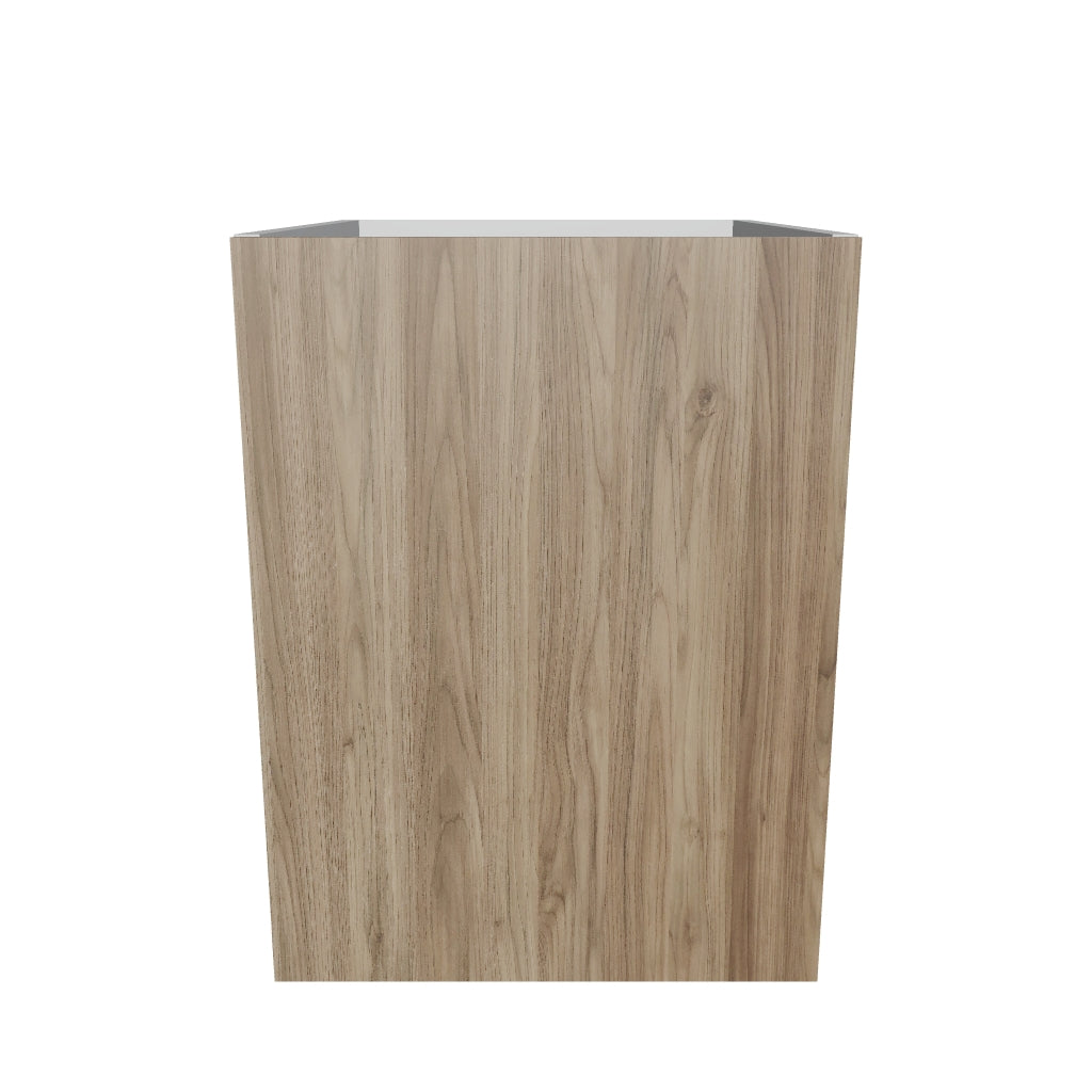 Modernform Cabinet Walnut 18" W X 24" H X 21" D Vanity Floating Full Height Single Door Cabinet