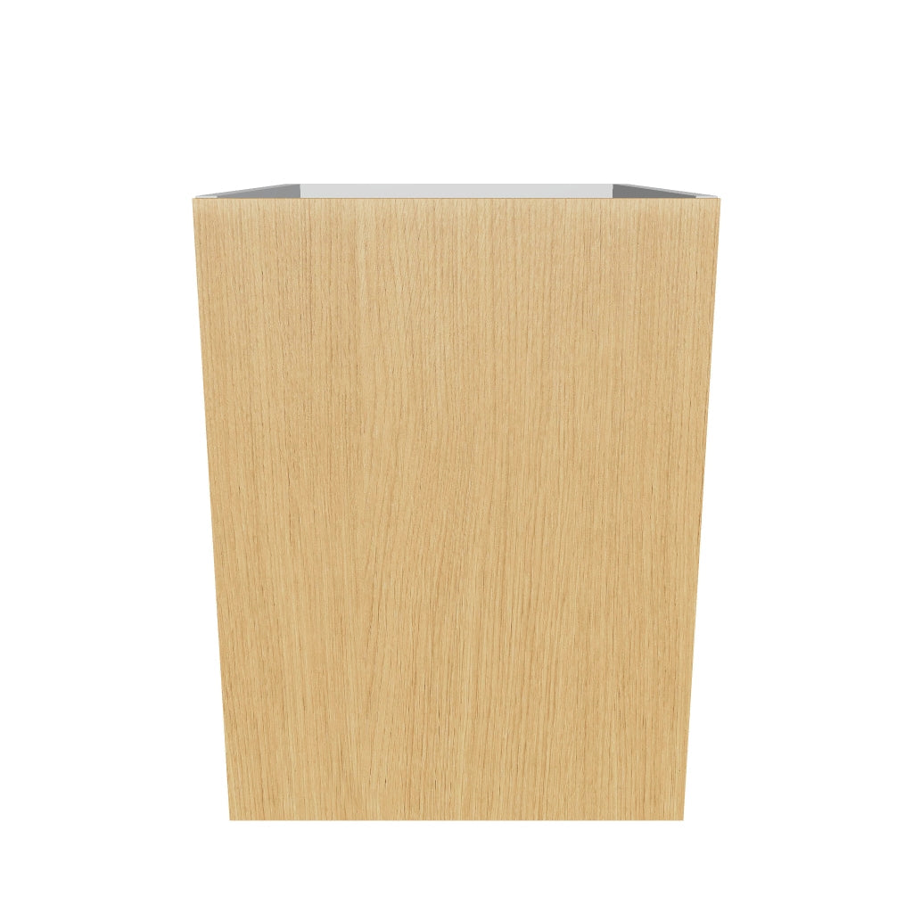 Modernform Cabinet Natural Oak 18" W X 24" H X 21" D Vanity Floating Full Height Single Door Cabinet