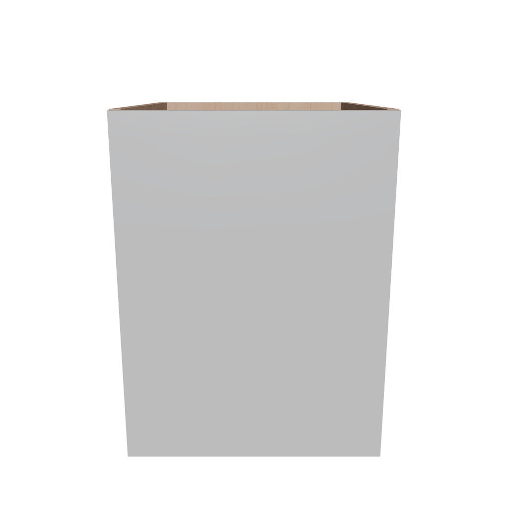 Modernform Cabinet Matte White 18" W X 24" H X 21" D Vanity Floating Full Height Single Door Cabinet