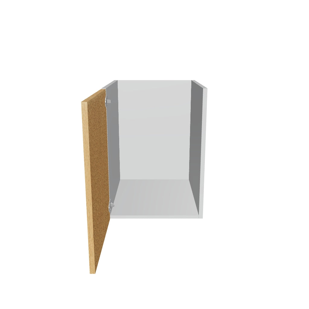 Modernform Cabinet Natural Oak 18" W X 24" H X 21" D Vanity Floating Full Height Single Door Cabinet
