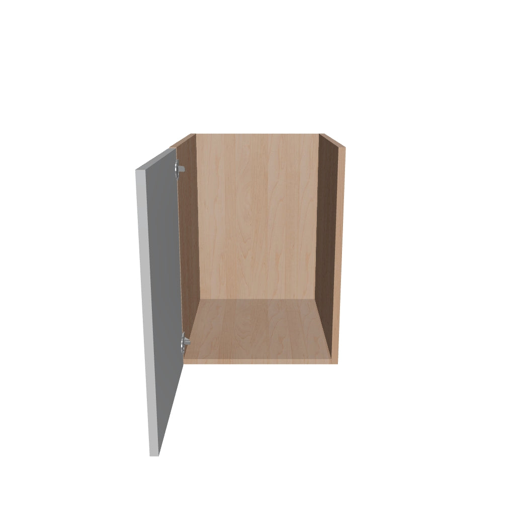 Modernform Cabinet Matte White 18" W X 24" H X 21" D Vanity Floating Full Height Single Door Cabinet