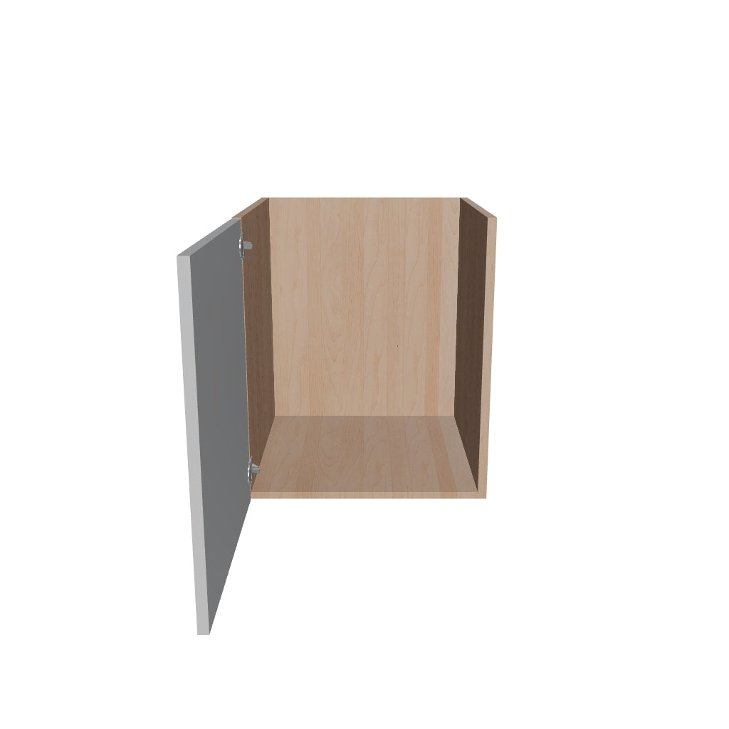 Modernform Cabinet Matte White 21" W X 24" H X 21" D Vanity Floating Full Height Single Door Cabinet