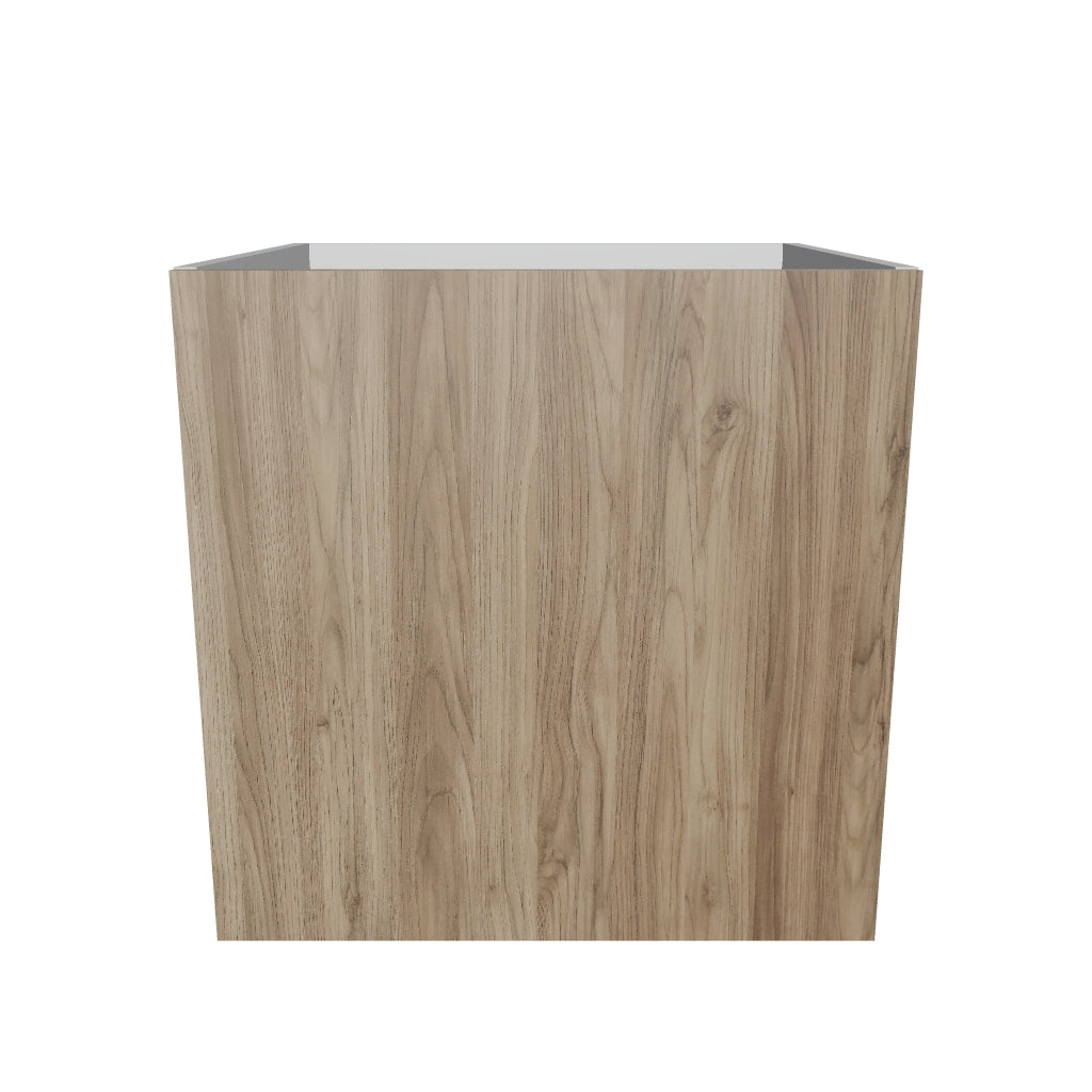 Modernform Cabinet Walnut 24" W X 24" H X 21" D Vanity Floating Full Height Single Door Cabinet