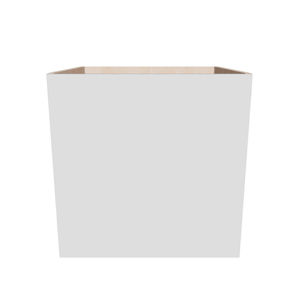 Modernform Cabinet Gloss White 24" W X 24" H X 21" D Vanity Floating Full Height Single Door Cabinet