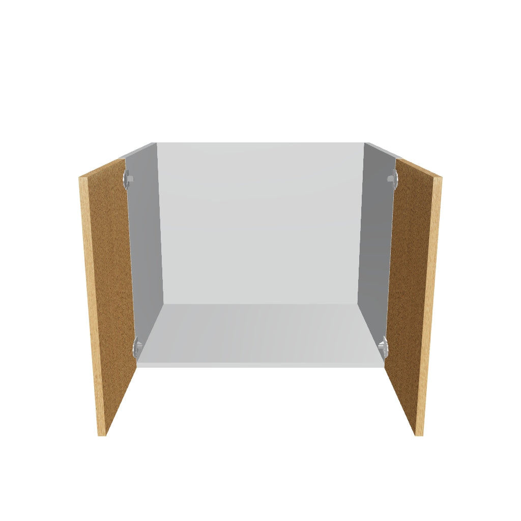 Modernform Cabinet Natural Oak 30" W X 24" H X 21" D Vanity Floating Full Height Double Door Cabinet