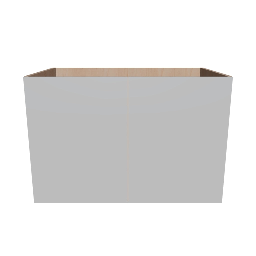 Modernform Cabinet Matte White 36" W X 24" H X 21" D Vanity Floating Full Height Double Door Cabinet