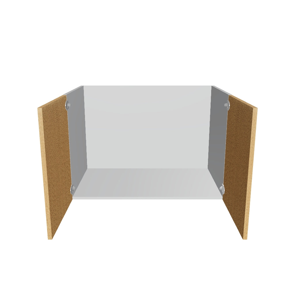 Modernform Cabinet Natural Oak 36" W X 24" H X 21" D Vanity Floating Full Height Double Door Cabinet