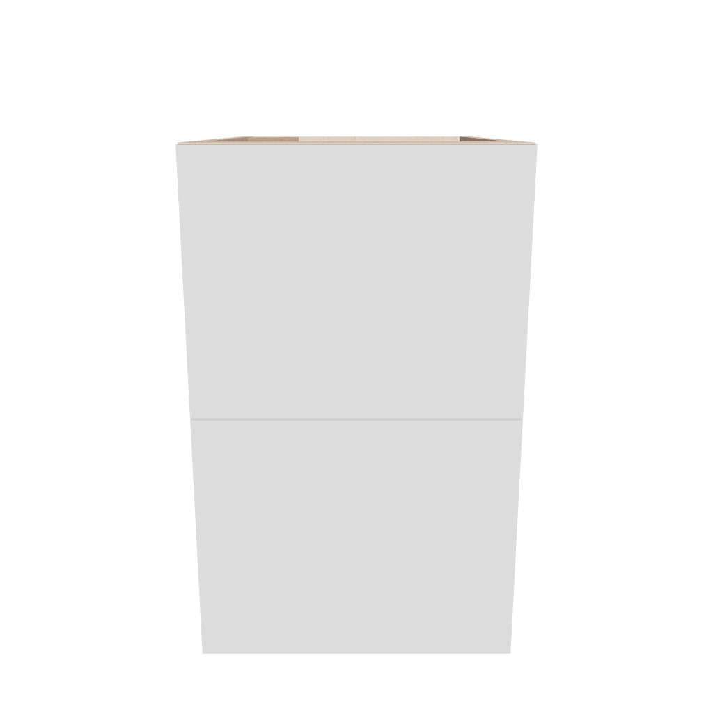 Modernform Cabinet Gloss White 15" W X 24" H X 21" D Vanity Floating Drawers Cabinet