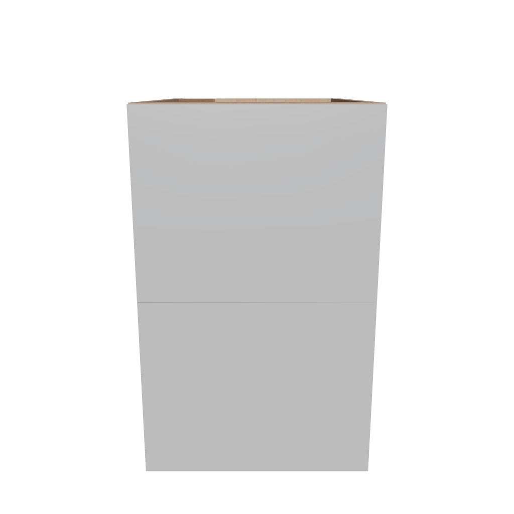 Modernform Cabinet Matte White 15" W X 24" H X 21" D Vanity Floating Drawers Cabinet