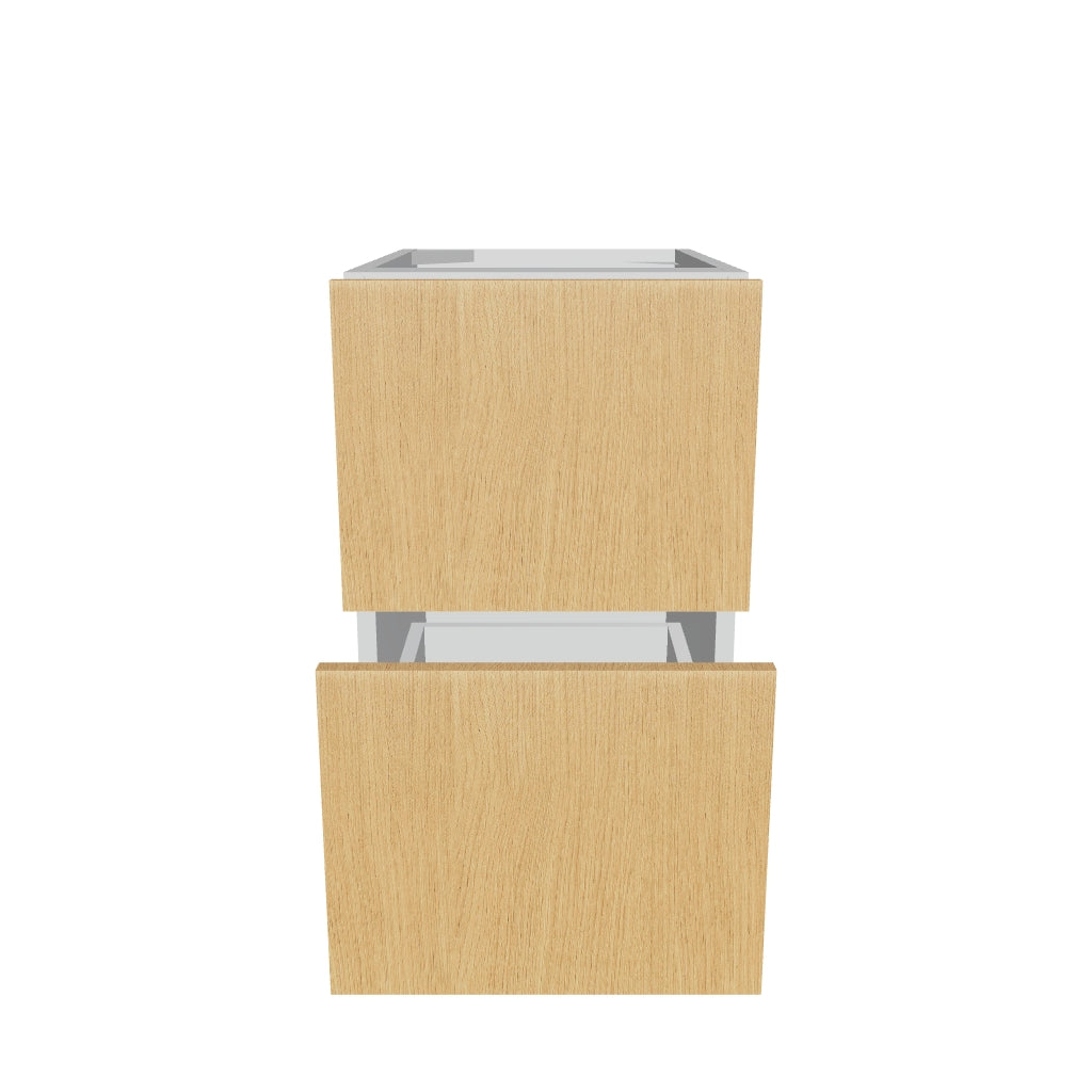 Modernform Cabinet Natural Oak 15" W X 24" H X 21" D Vanity Floating Drawers Cabinet