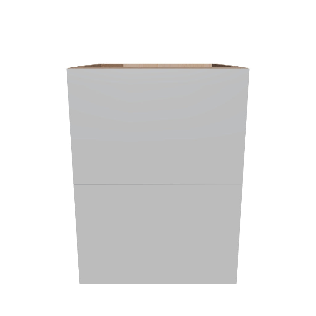 Modernform Cabinet Matte White 18" W X 24" H X 21" D Vanity Floating Drawers Cabinet
