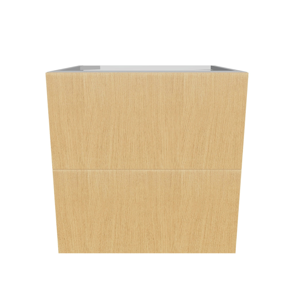 Modernform Cabinet Natural Oak 24" W X 24" H X 21" D Vanity Floating Drawers Cabinet
