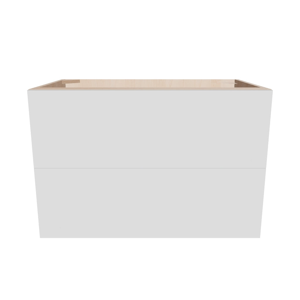Modernform Cabinet Gloss White 36" W X 24" H X 21" D Vanity Floating Drawers Cabinet