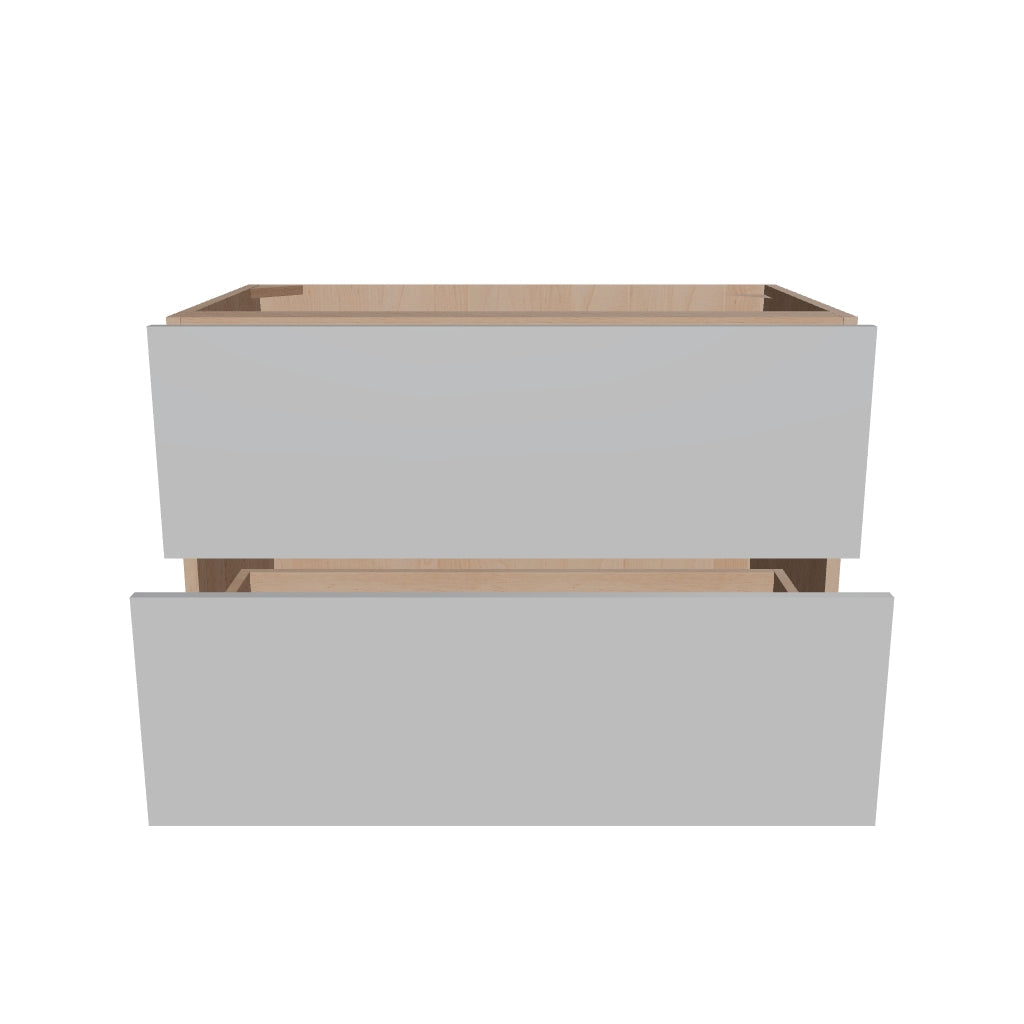 Modernform Cabinet Matte White 36" W X 24" H X 21" D Vanity Floating Drawers Cabinet