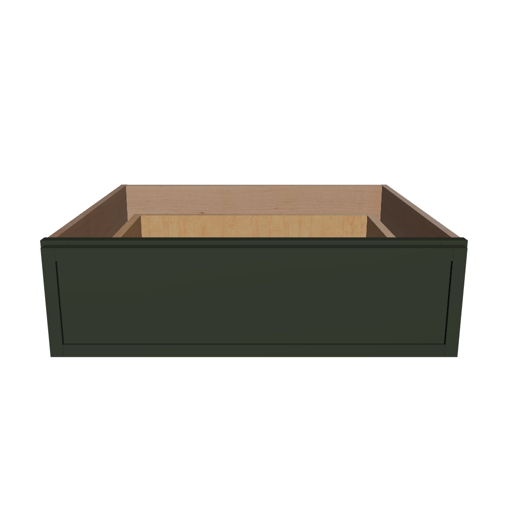 Modernform Cabinet Slim Sage Green 24" W X 7" H X 21" D Vanity Knee Drawer