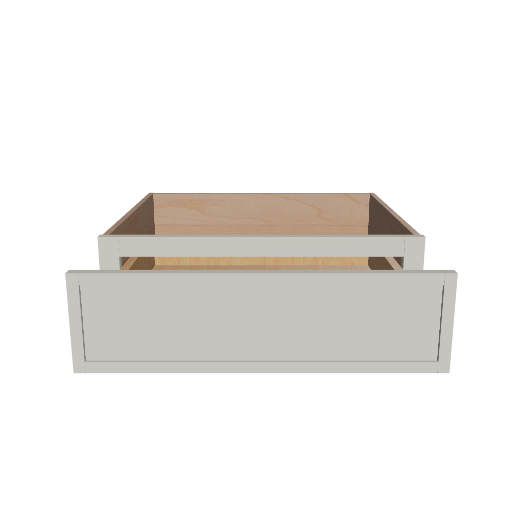 Modernform Cabinet Slim Dove White 24" W X 7" H X 21" D Vanity Knee Drawer