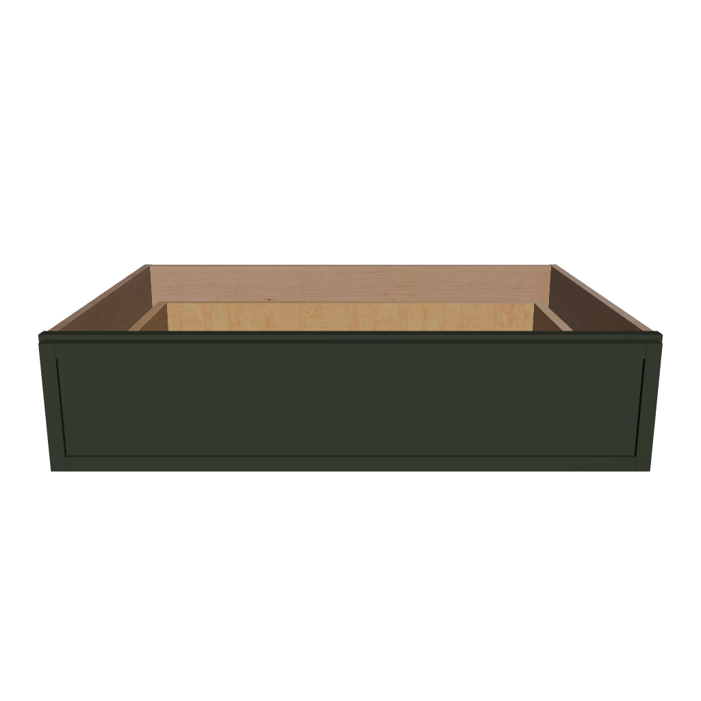 Modernform Cabinet Slim Sage Green 30" W X 7" H X 21" D Vanity Knee Drawer
