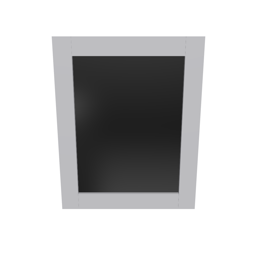 Modernform Cabinet Grey Shaker 24" W X 30" H Vanity Mirror