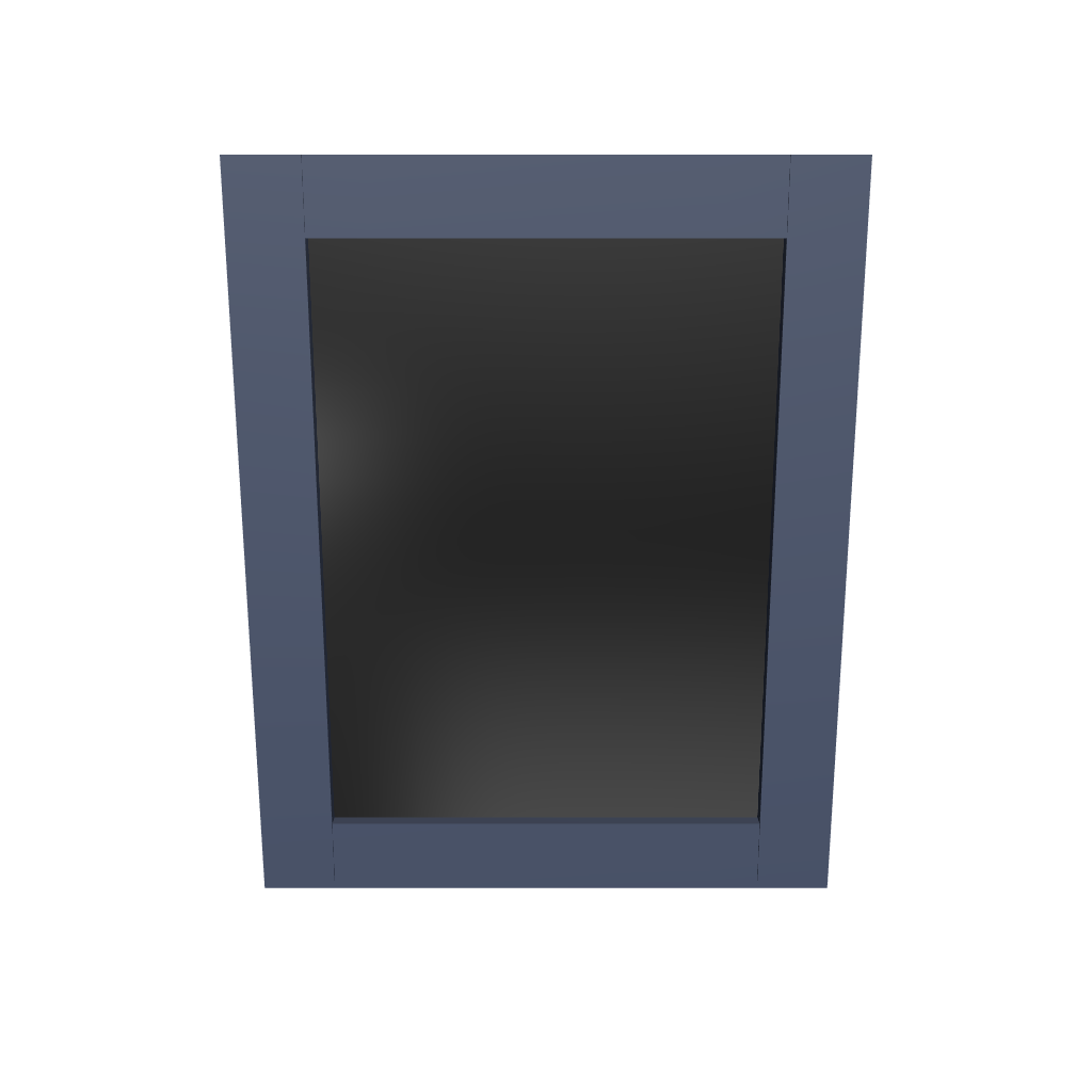 Modernform Cabinet Signature Blue 24" W X 30" H Vanity Mirror