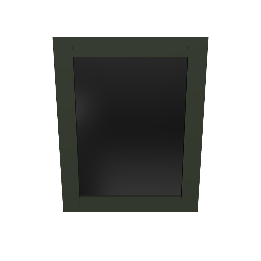 Modernform Cabinet Slim Sage Green 24" W X 30" H Vanity Mirror