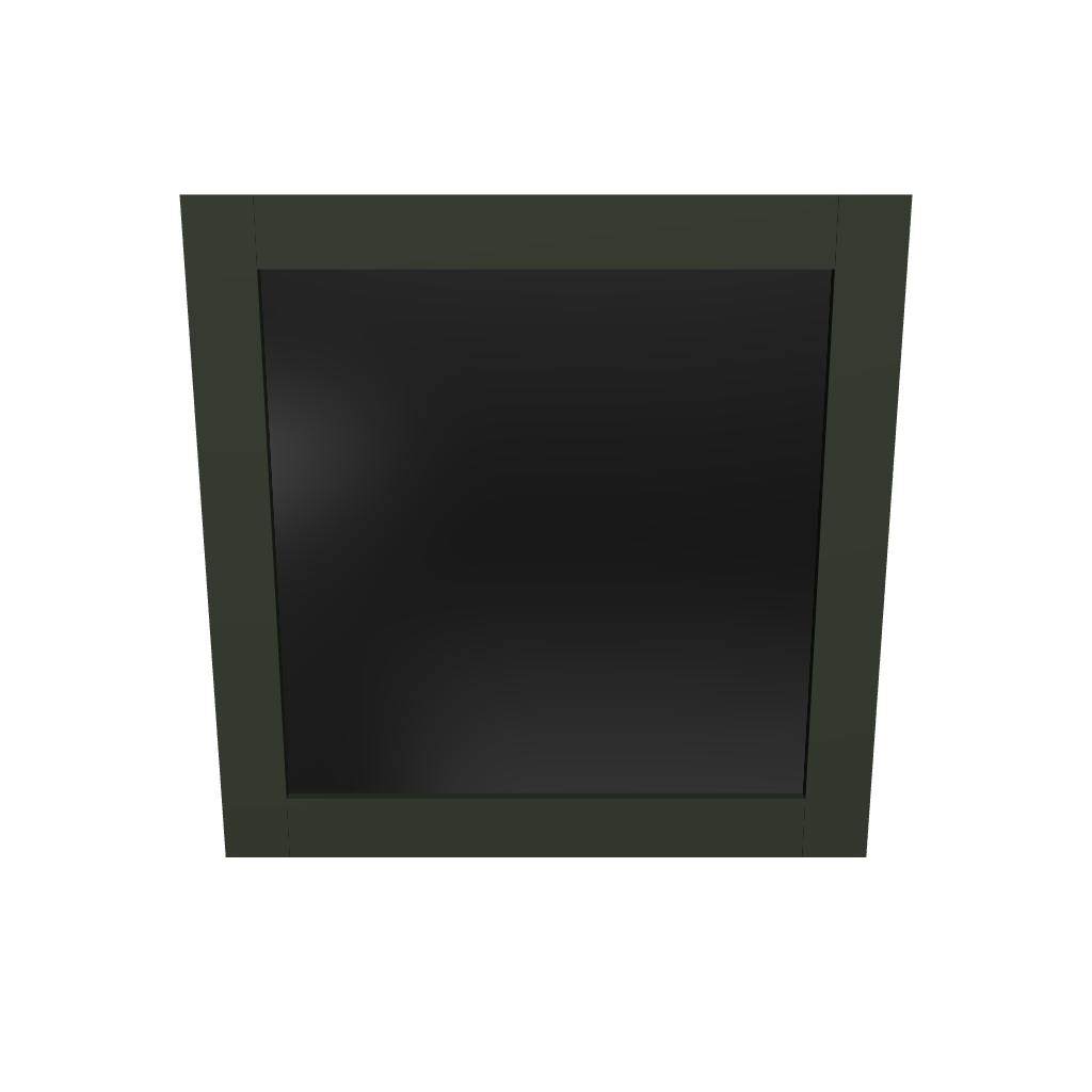 Modernform Cabinet Slim Sage Green 30" W X 30" H Vanity Mirror