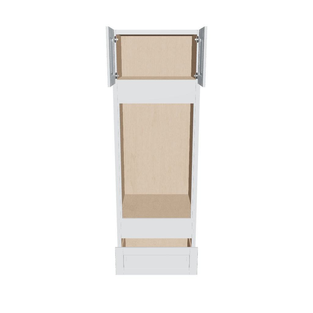 One (1) Bottom Drawer 30" W x 90" H x 27" D