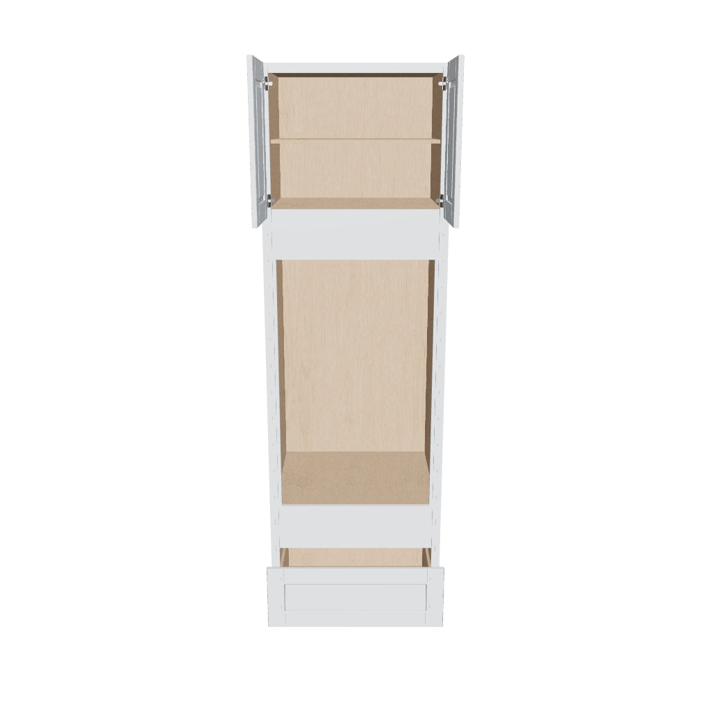 One (1) Bottom Drawer 30" W x 96" H x 27" D