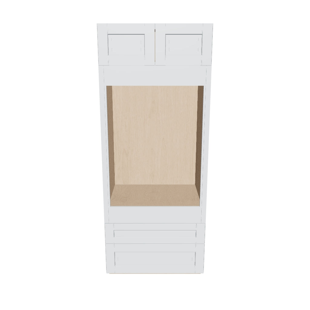 Two (2) Bottom Drawers 33" W x 84" H x 27" D