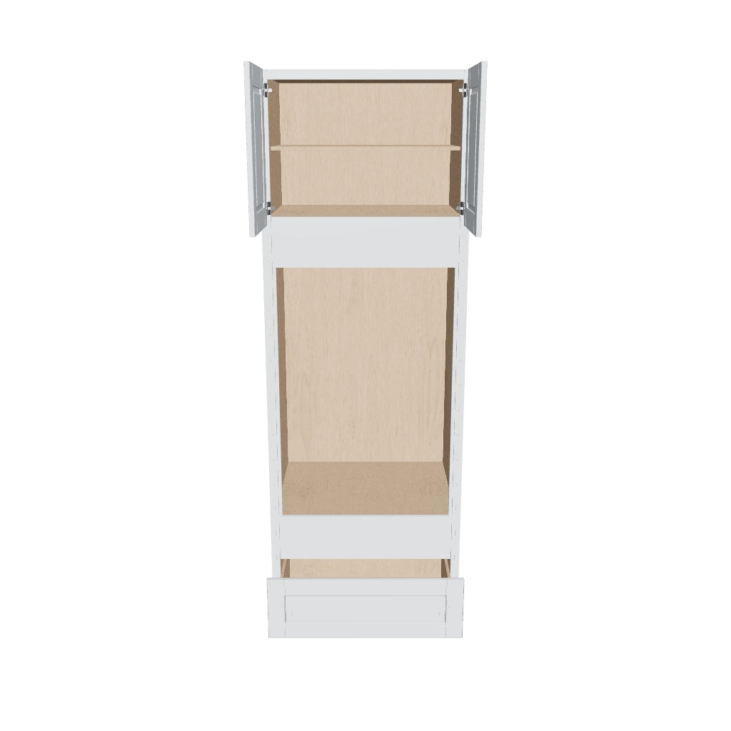 One (1) Bottom Drawer 33" W x 96" H x 27" D