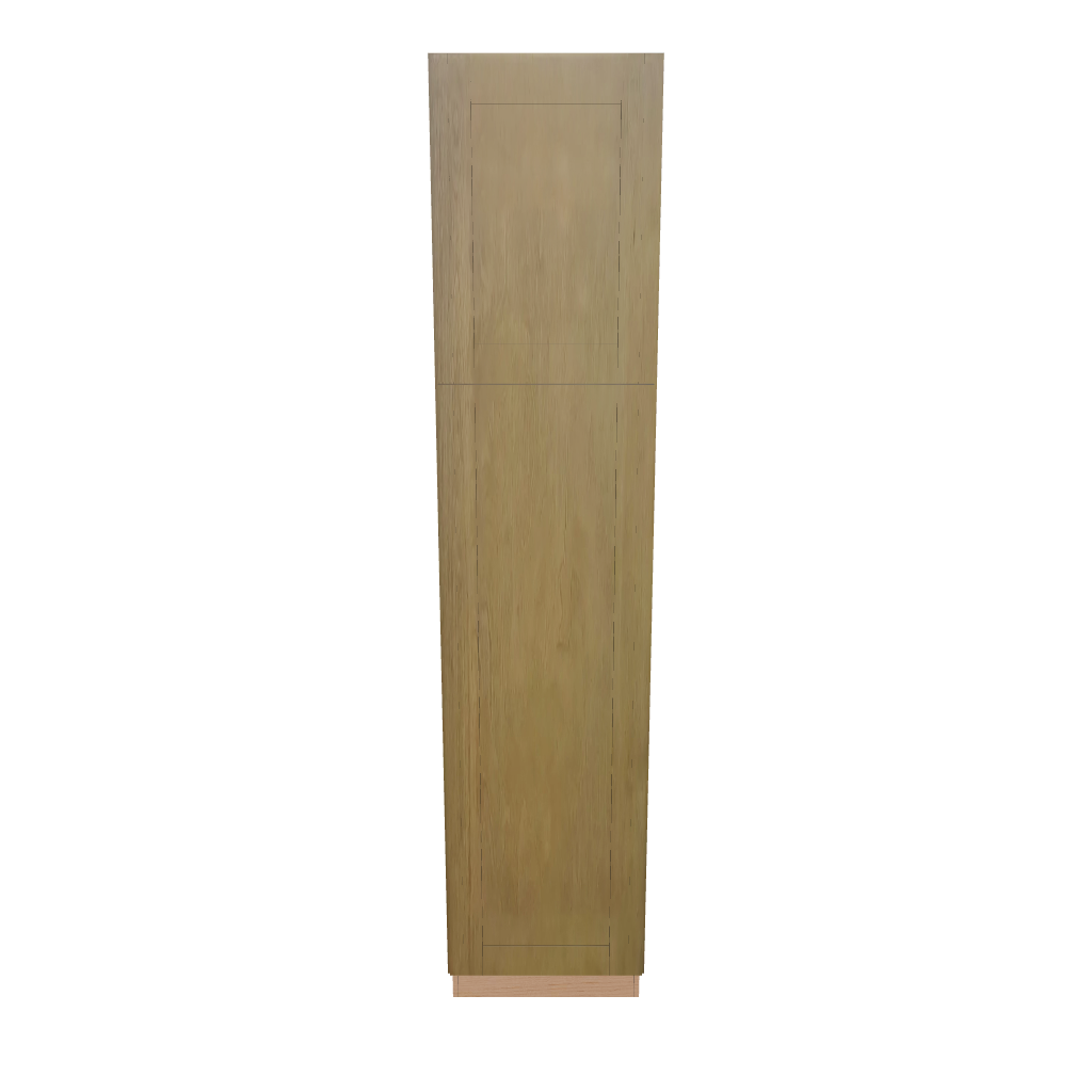 Modernform Cabinet Natural Shaker 18" W X 84" H X 24" D Tall Pantry Cabinet
