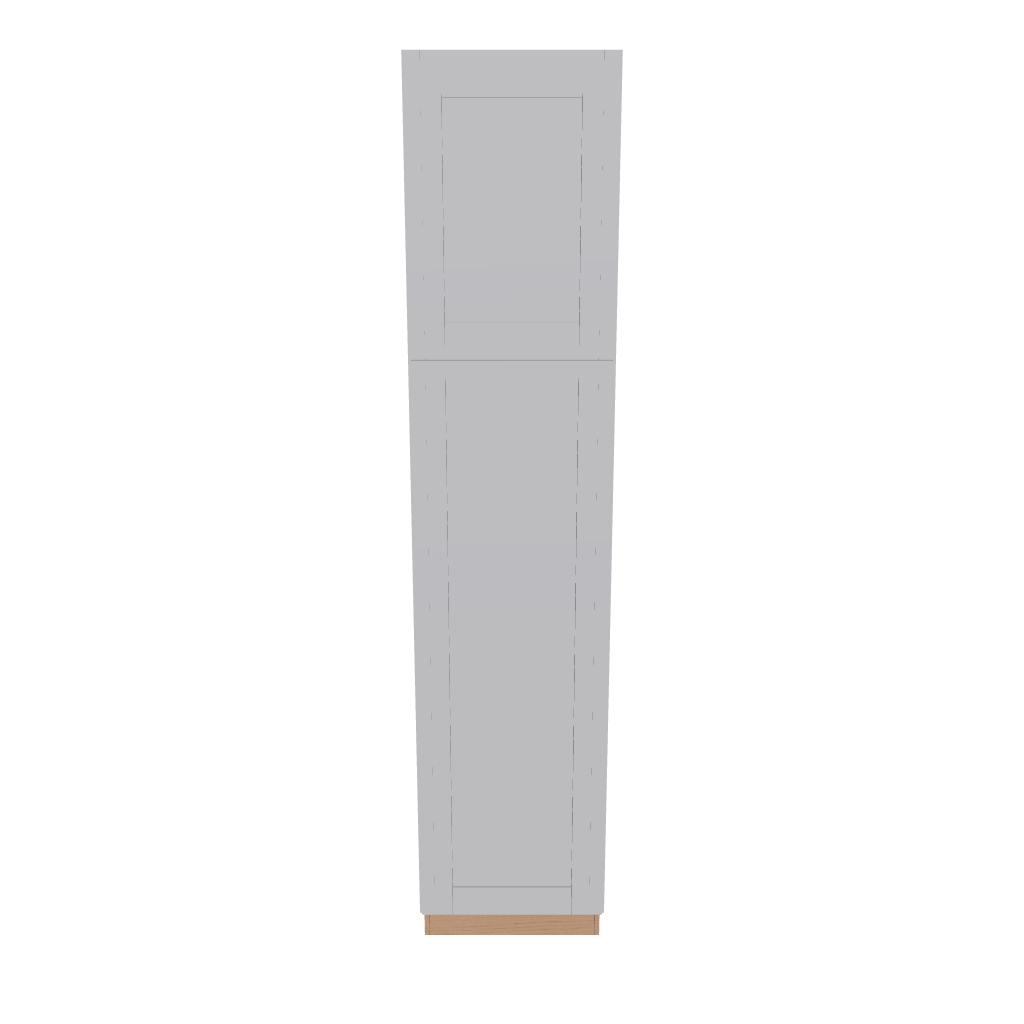 Modernform Cabinet Grey Shaker 18" W X 84" H X 24" D Tall Pantry Cabinet