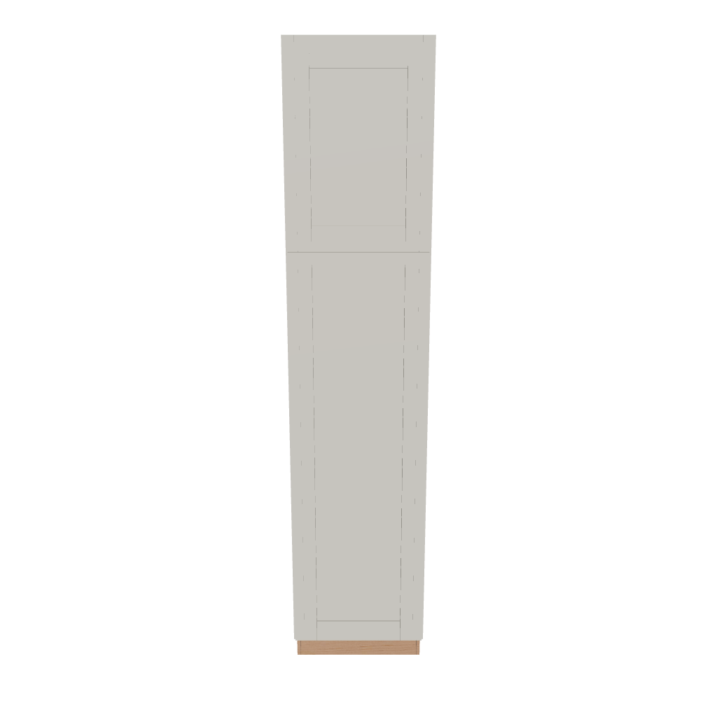 Modernform Cabinet Slim Dove White 18" W X 84" H X 24" D Tall Pantry Cabinet