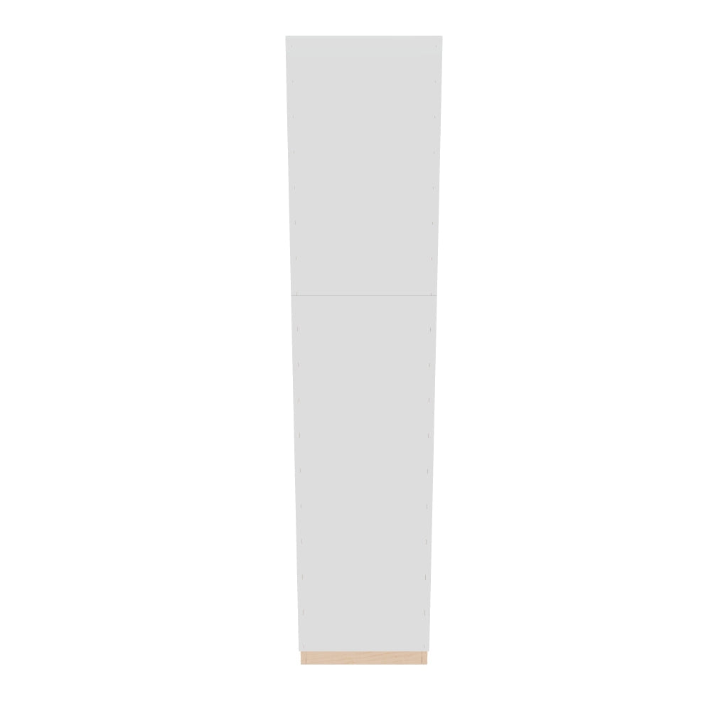 Modernform Cabinet Gloss White 18" W X 84" H X 24" D Single Door Tall Pantry Cabinet