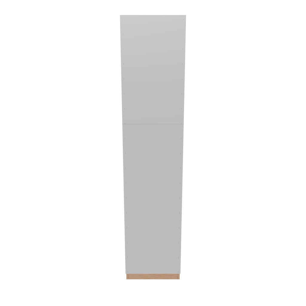 Modernform Cabinet Matte White 18" W X 84" H X 24" D Single Door Tall Pantry Cabinet
