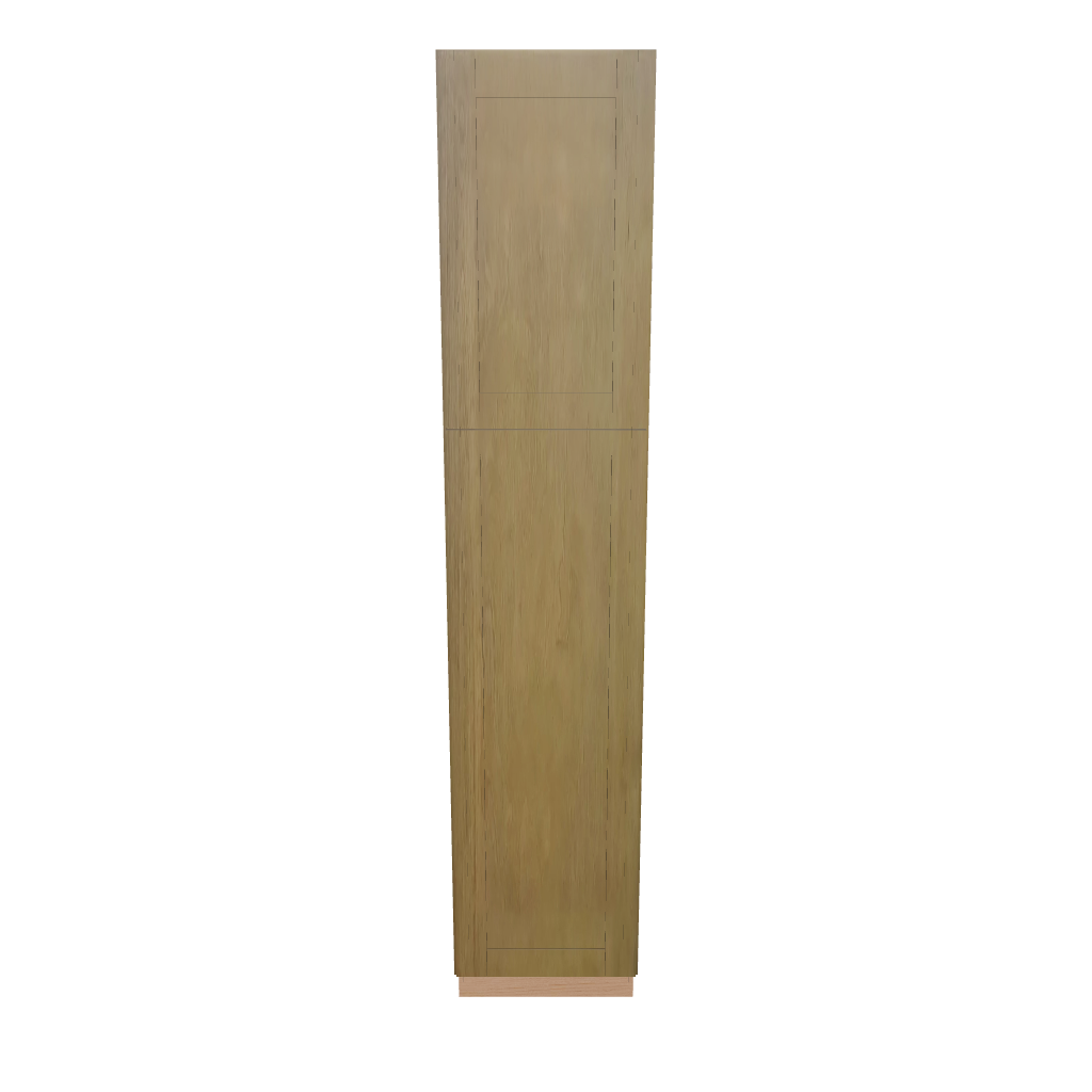 Modernform Cabinet Natural Shaker 18" W X 90" H X 24" D Tall Pantry Cabinet