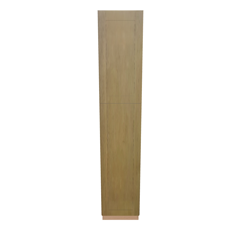 Modernform Cabinet Natural Shaker 18" W X 96" H X 24" D Tall Pantry Cabinet